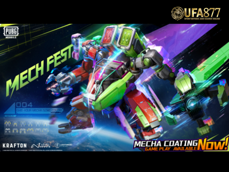 Mecha Coating Gameplay ใน esport pubg M มาแล้ว!