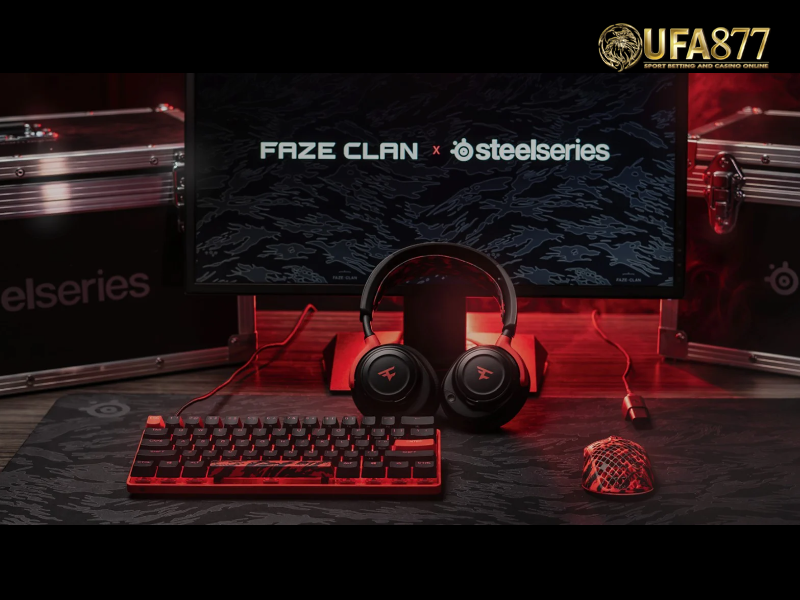 FaZe Clan และ SteelSeries เปิดตัวกลุ่มผลิตภัณฑ์อุปกรณ์ต่อพ่วง